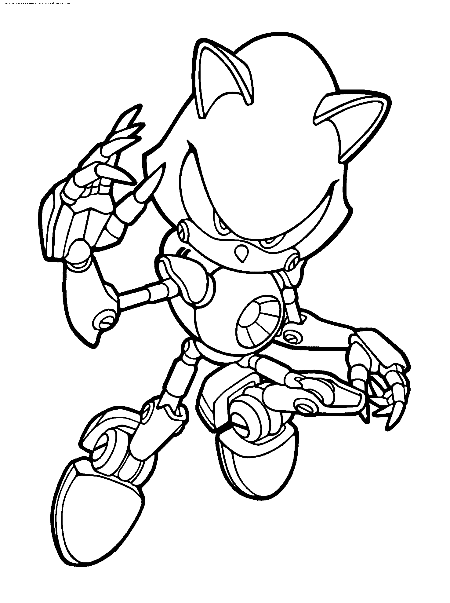 76 Sonic The Hedgehog Coloring Pages Printable 46