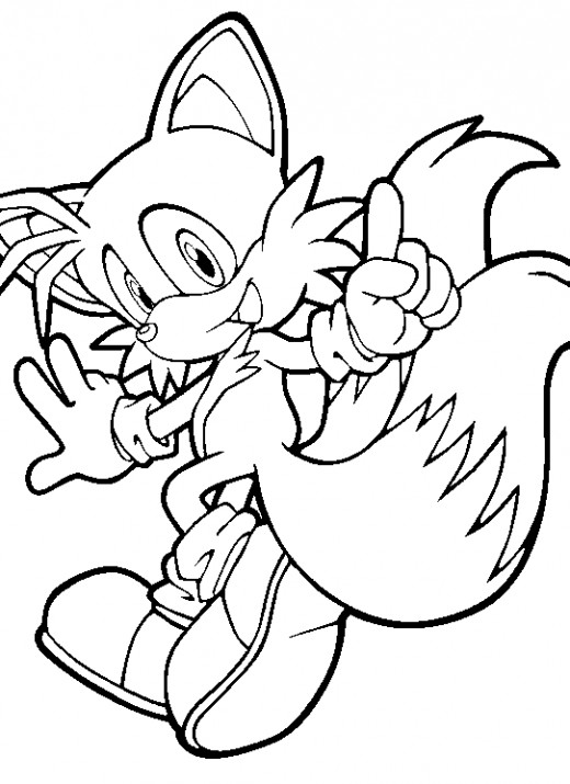 76 Sonic The Hedgehog Coloring Pages Printable 52