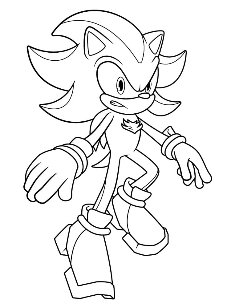 76 Sonic The Hedgehog Coloring Pages Printable 55