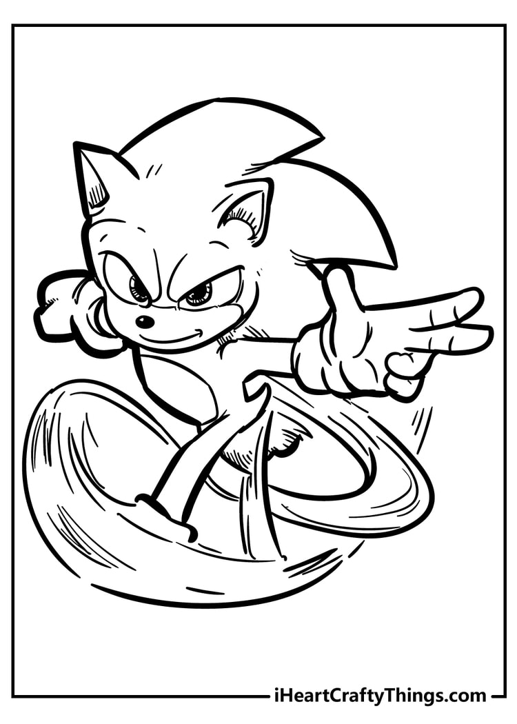 sonic the hedgehog coloring pages printable jpg