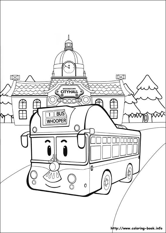 76 Tayo Coloring Pages Printable 20