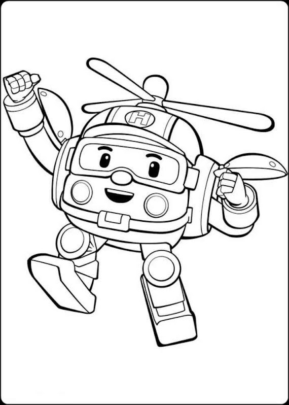 76 Tayo Coloring Pages Printable 44