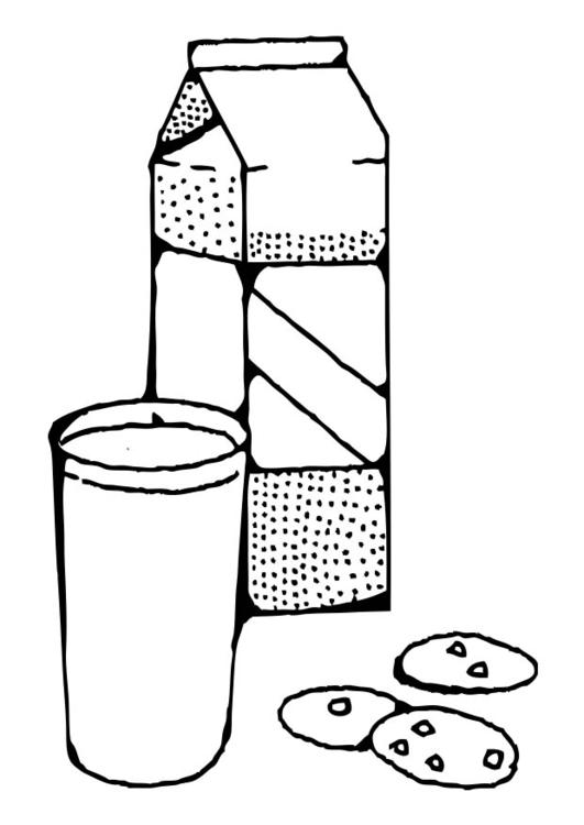 84 Milk Coloring Pages Printable 2