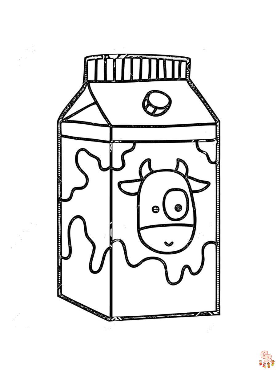 milk coloring pages printable jpg