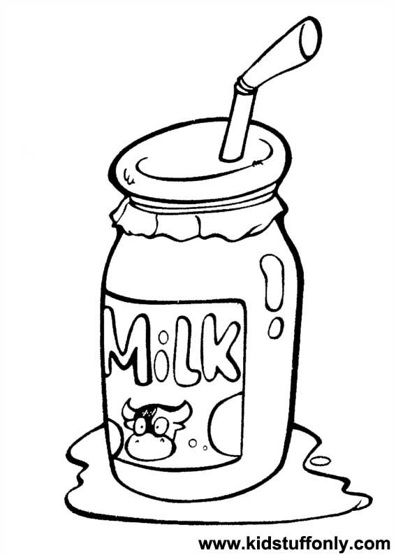 milk coloring pages printable jpg