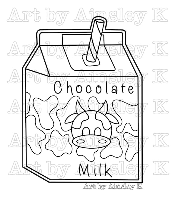 milk coloring pages printable jpg