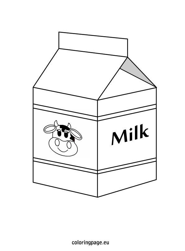 84 Milk Coloring Pages Printable 62