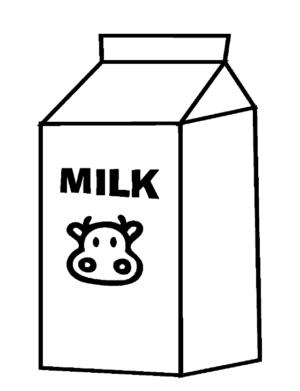 84 Milk Coloring Pages Printable 68