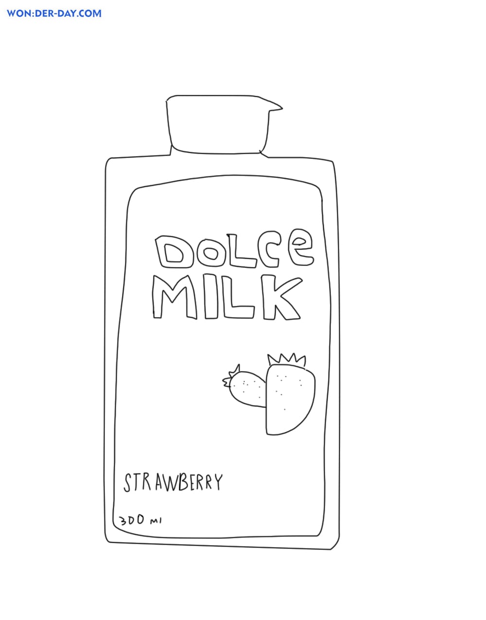 milk coloring pages printable jpg