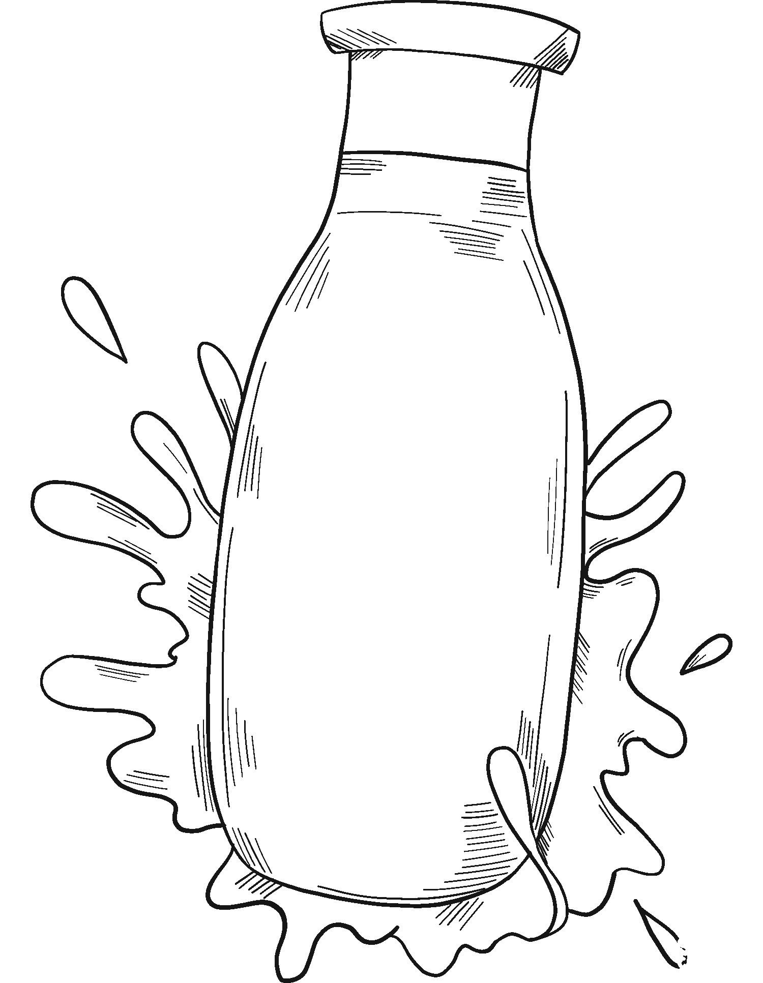 84 Milk Coloring Pages Printable 71