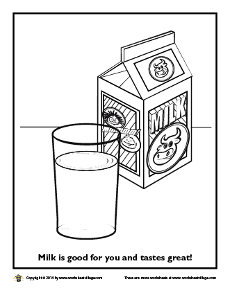 milk coloring pages printable jpg