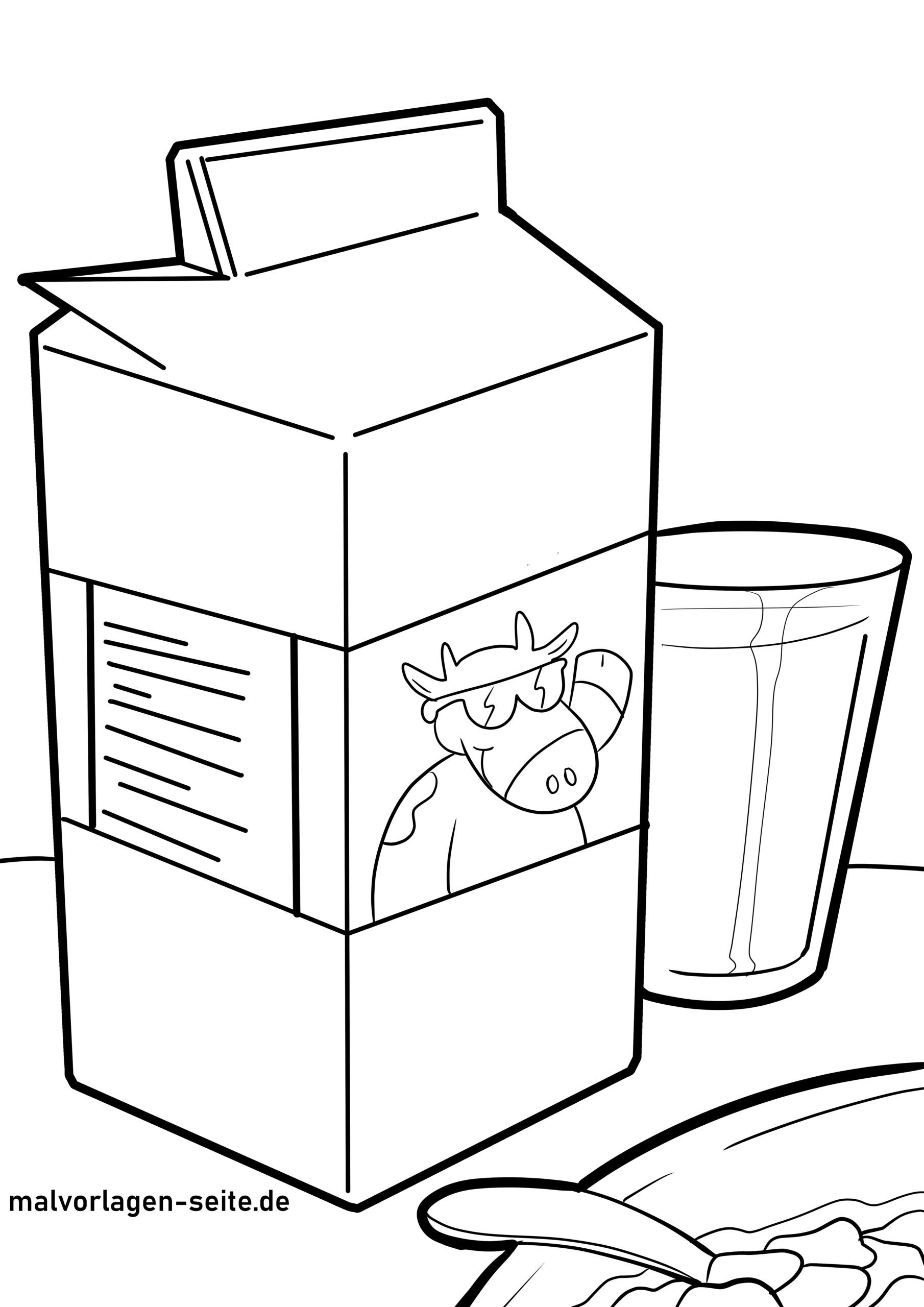 milk coloring pages printable jpg