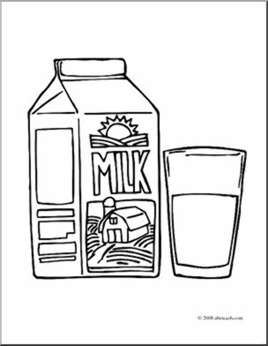 milk coloring pages printable jpg