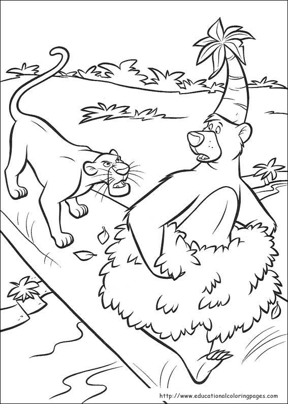 90 Jungle Book Coloring Pages Printable 18