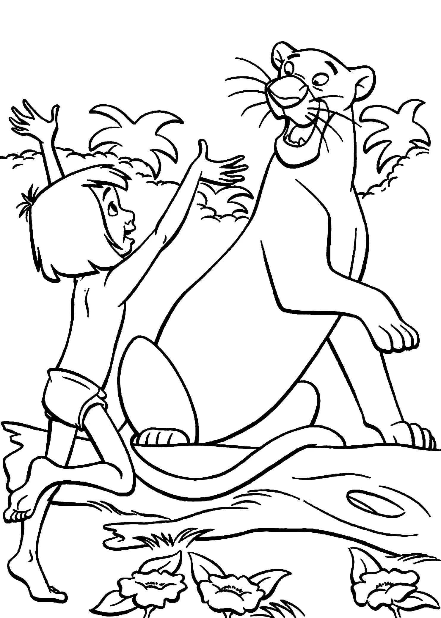 90 Jungle Book Coloring Pages Printable 19