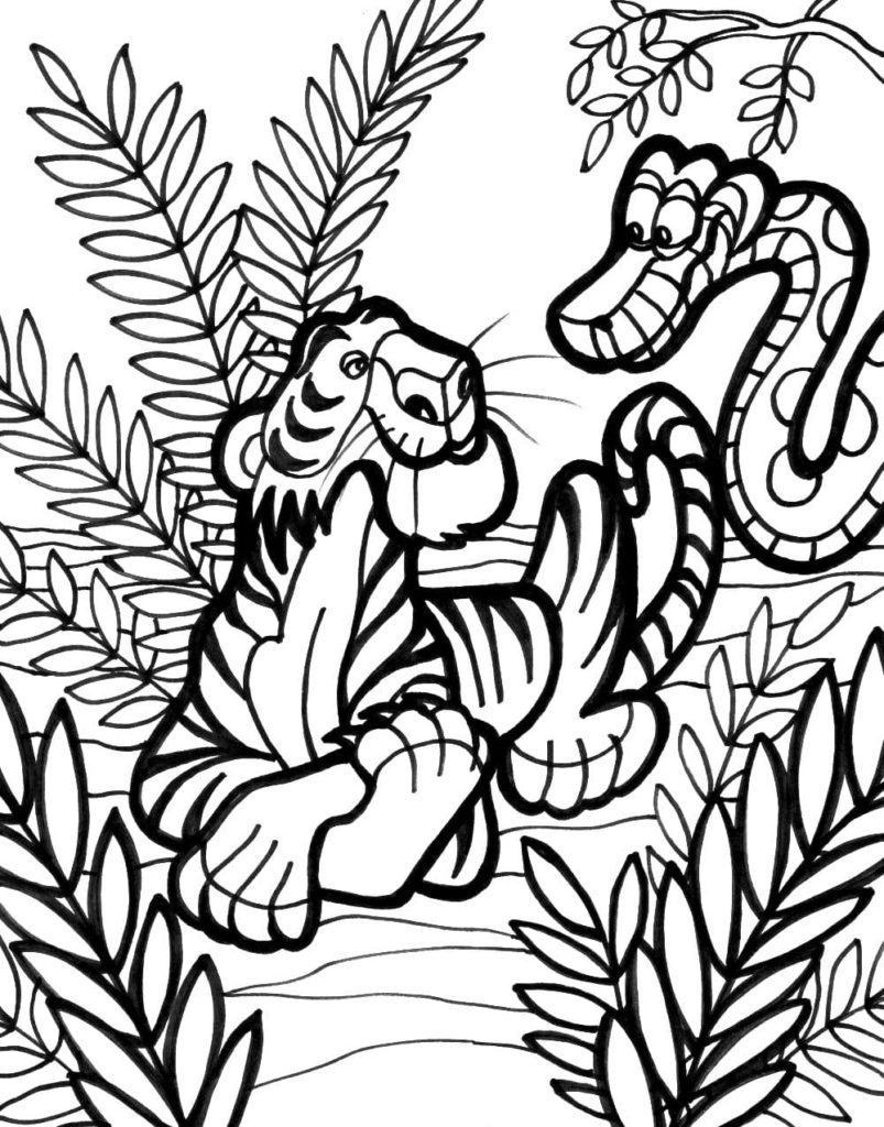 90 Jungle Book Coloring Pages Printable 20