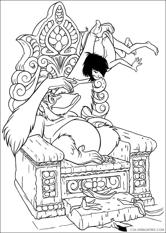 90 Jungle Book Coloring Pages Printable 25