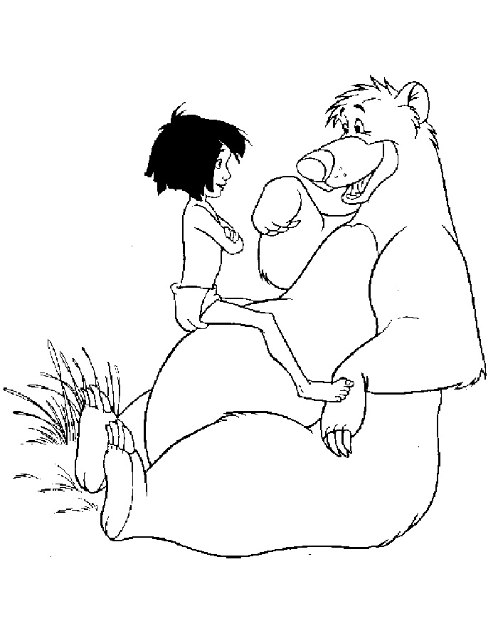 90 Jungle Book Coloring Pages Printable 28