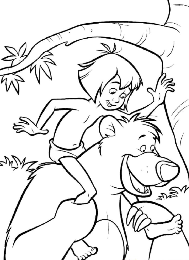 90 Jungle Book Coloring Pages Printable 31