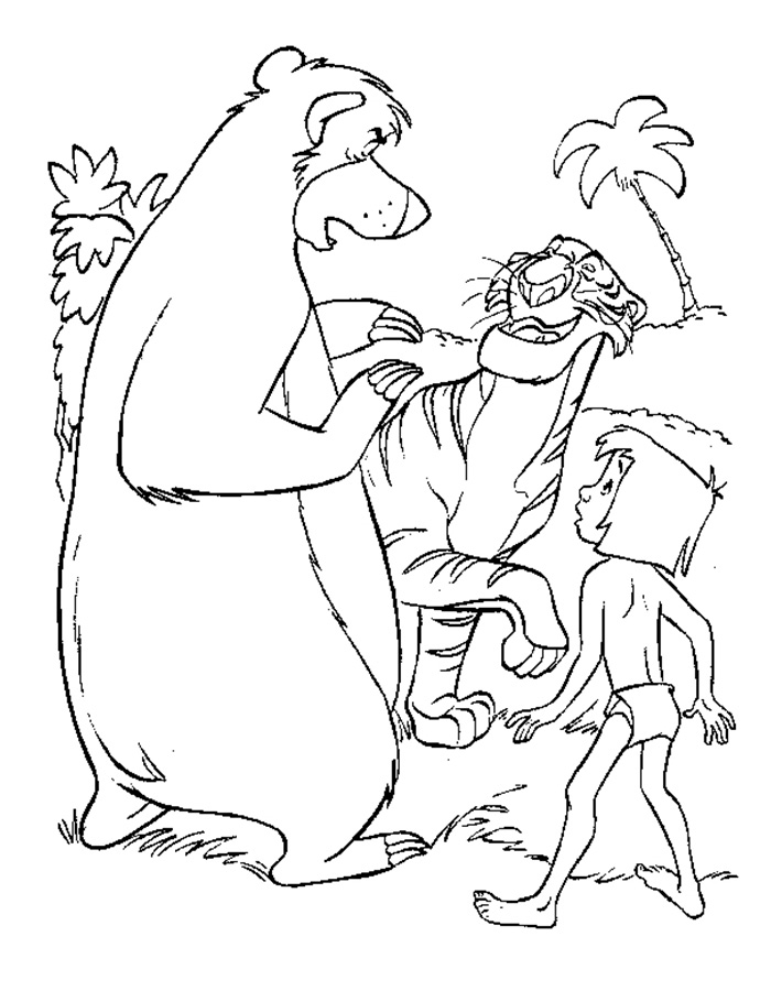 90 Jungle Book Coloring Pages Printable 4