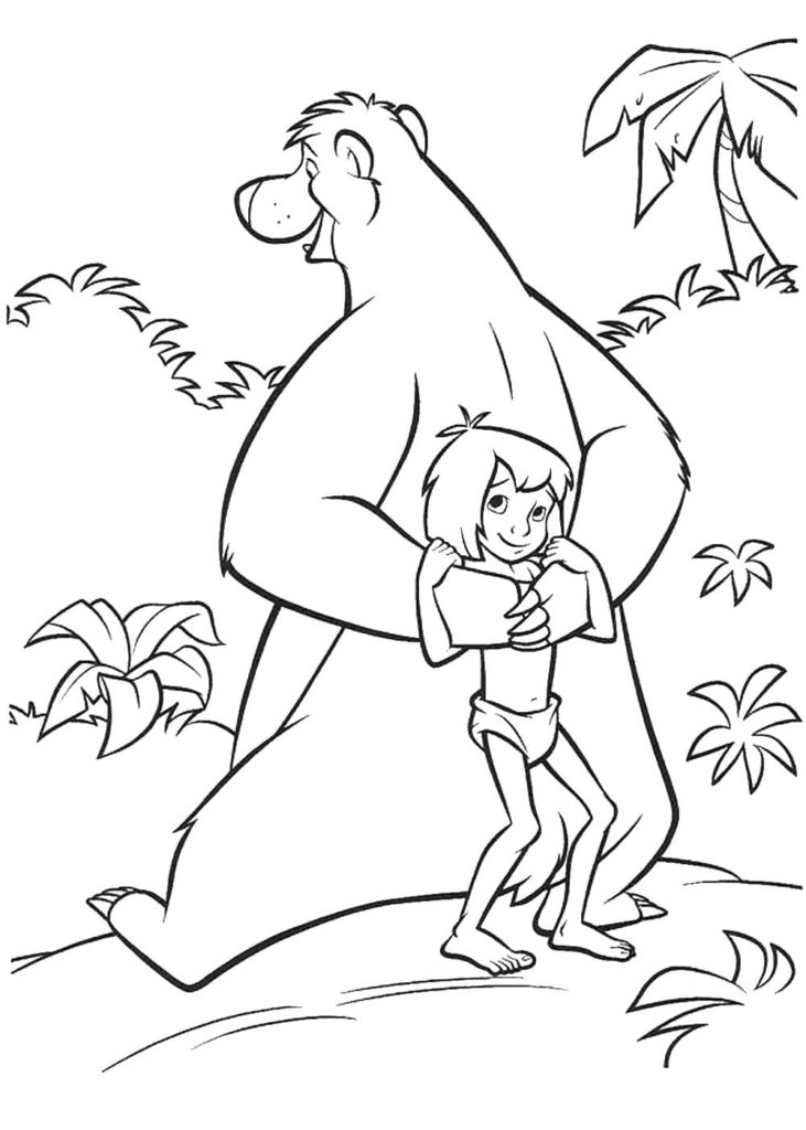 90 Jungle Book Coloring Pages Printable 44