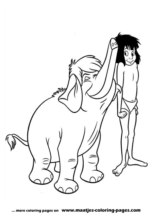 90 Jungle Book Coloring Pages Printable 46