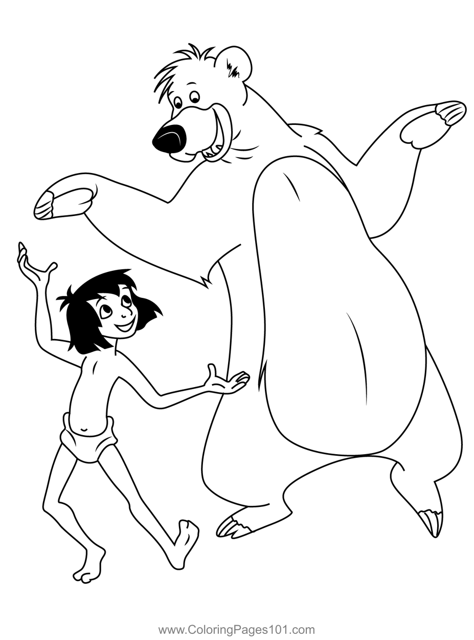 jungle book coloring pages printable jpg