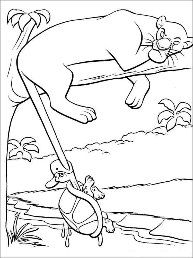 90 Jungle Book Coloring Pages Printable 62