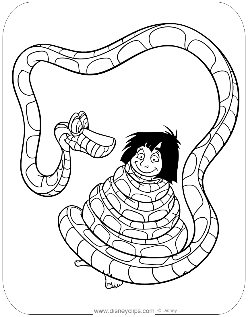 90 Jungle Book Coloring Pages Printable 66