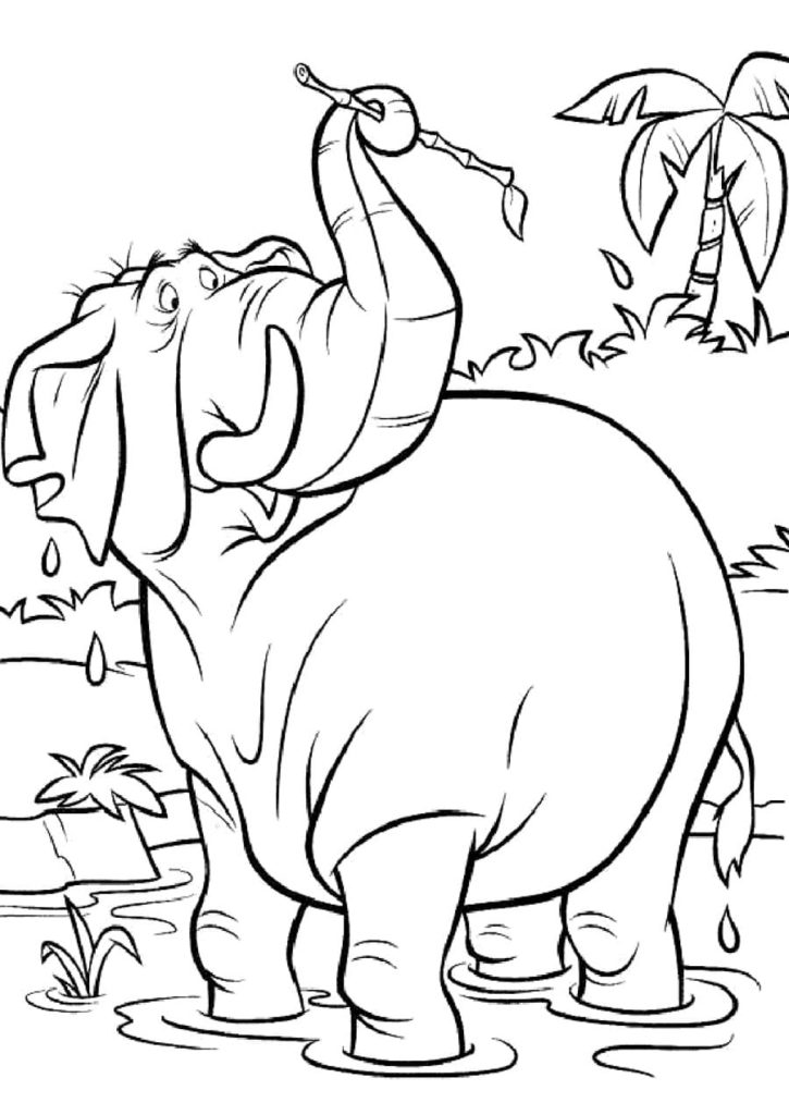 90 Jungle Book Coloring Pages Printable 71