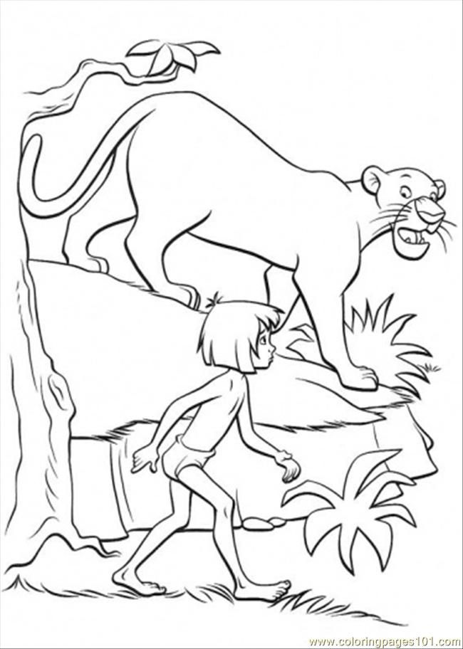 90 Jungle Book Coloring Pages Printable 77