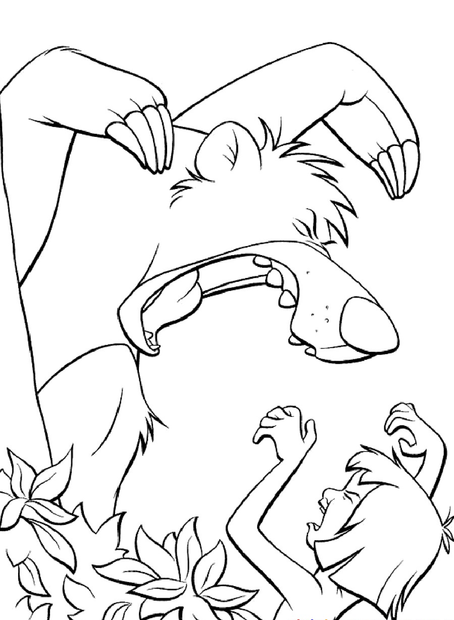 jungle book coloring pages printable jpg