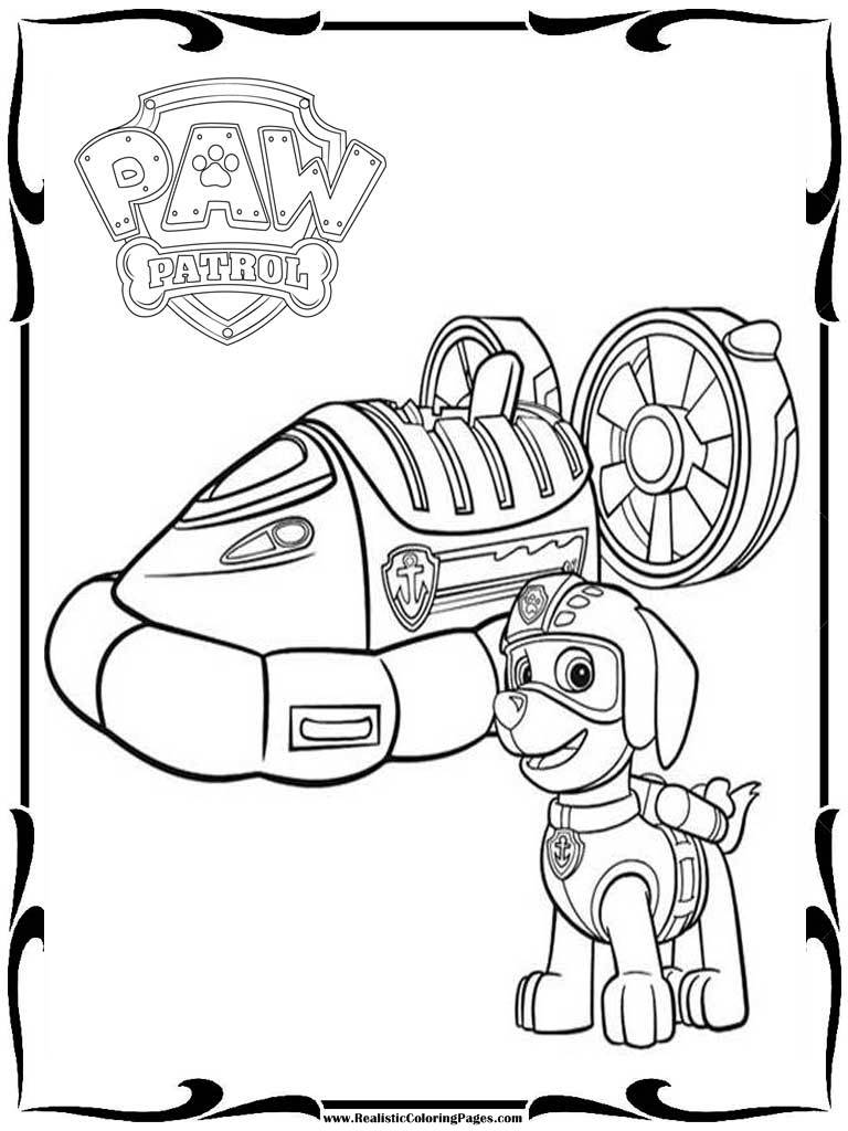 92 Paw Patrol Coloring Pages Printable 18