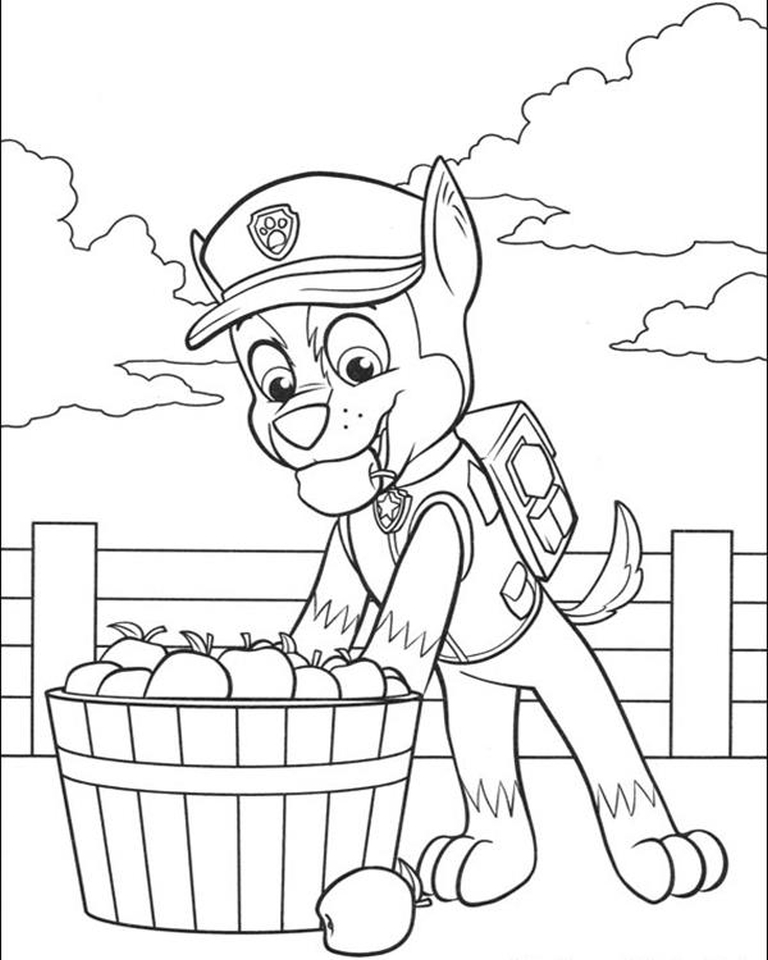 92 Paw Patrol Coloring Pages Printable 29