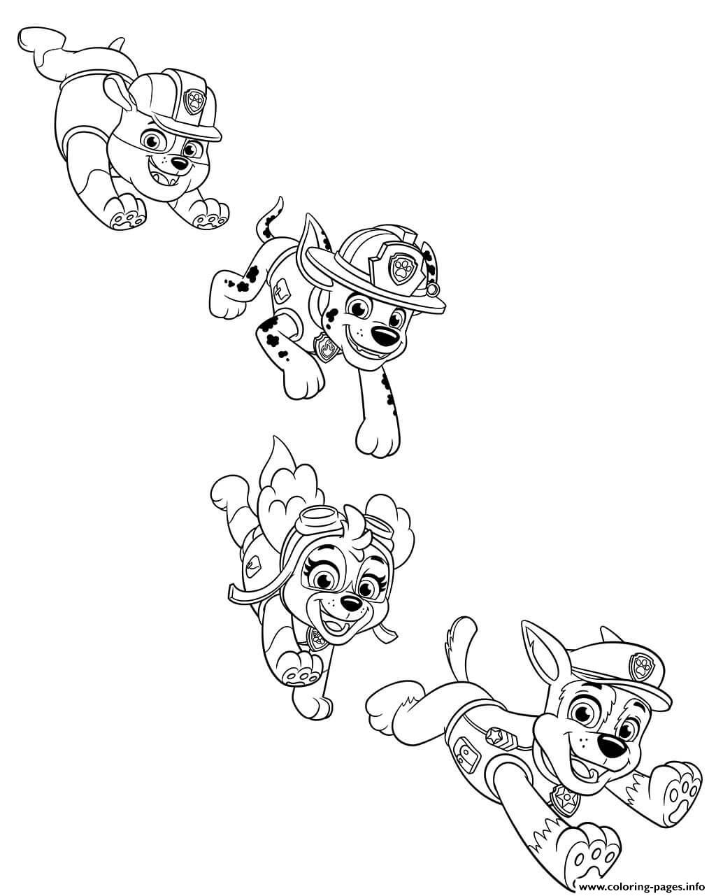 92 Paw Patrol Coloring Pages Printable 30