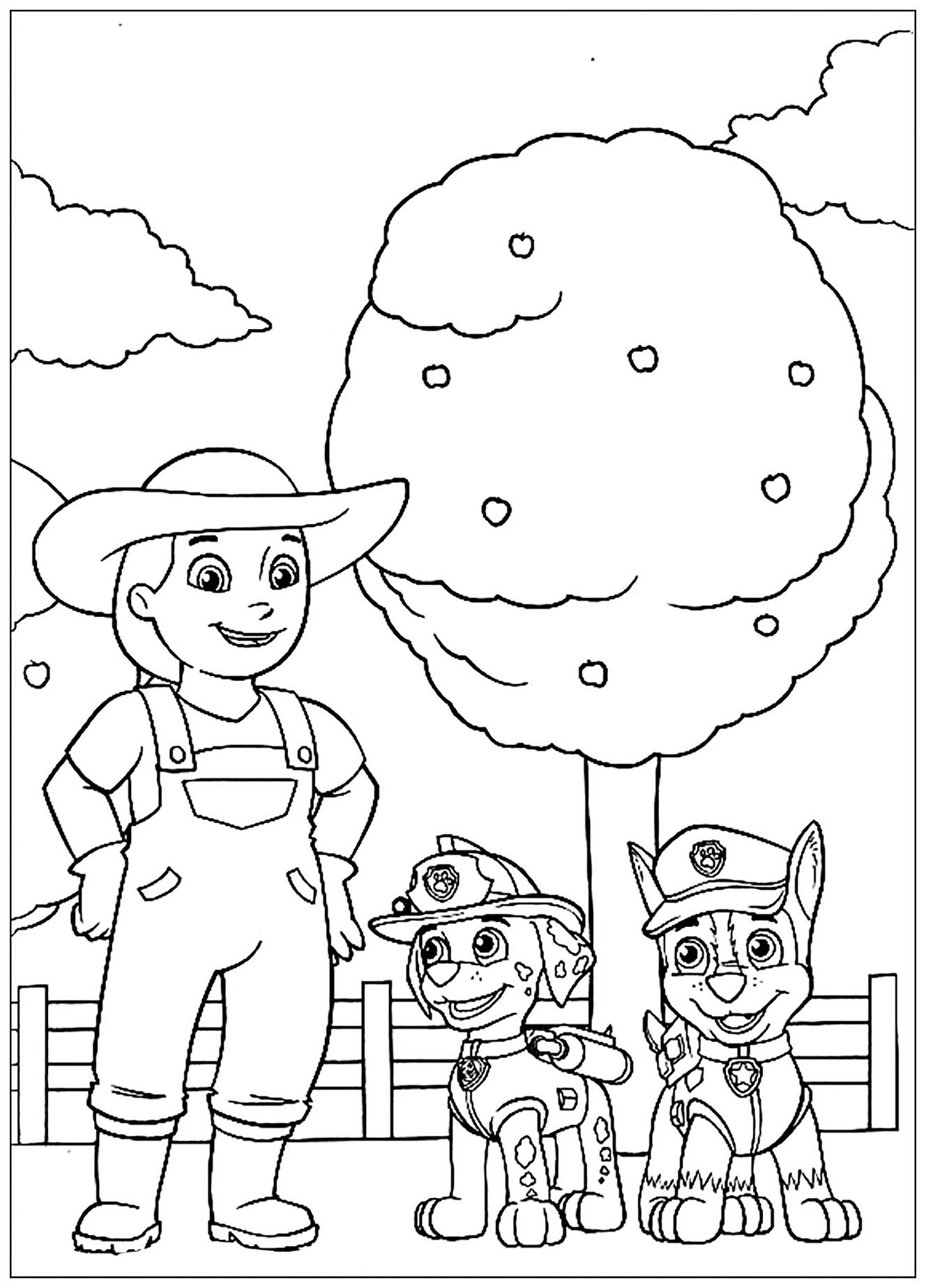 92 Paw Patrol Coloring Pages Printable 32