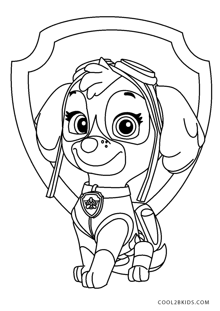 92 Paw Patrol Coloring Pages Printable 37