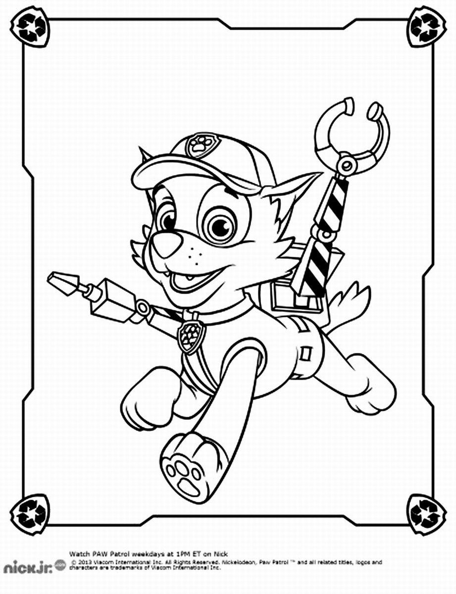 92 Paw Patrol Coloring Pages Printable 39