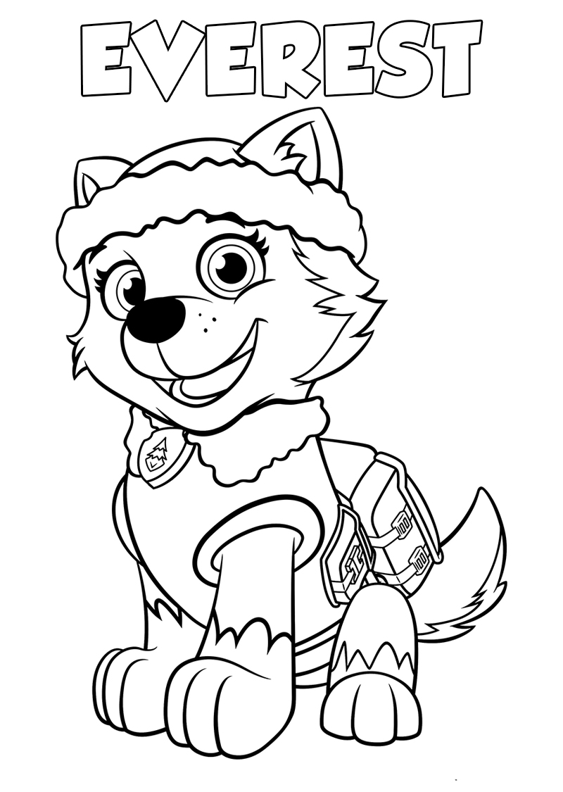 92 Paw Patrol Coloring Pages Printable 41