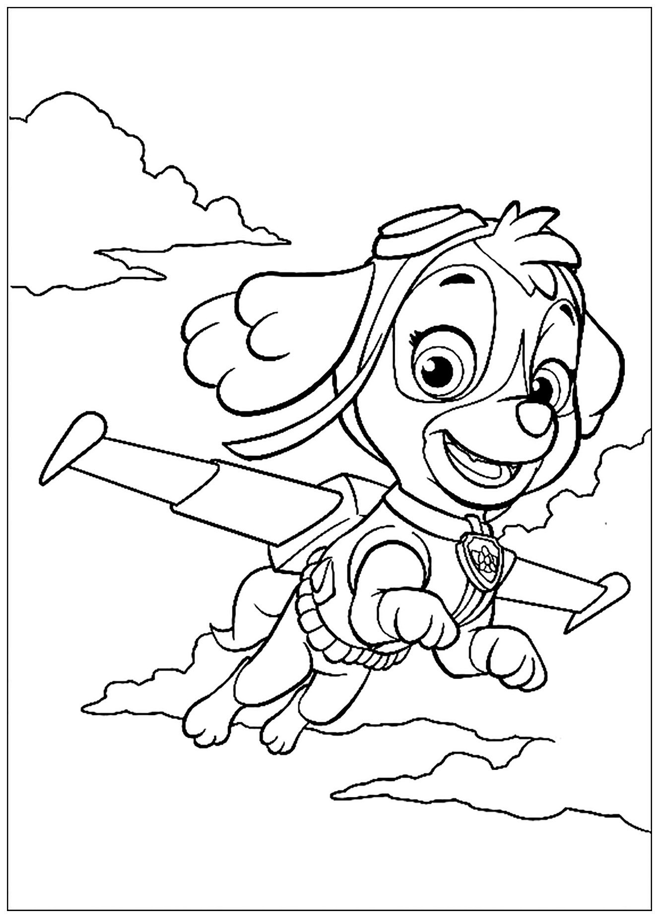 92 Paw Patrol Coloring Pages Printable 46