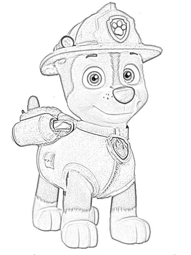 92 Paw Patrol Coloring Pages Printable 47