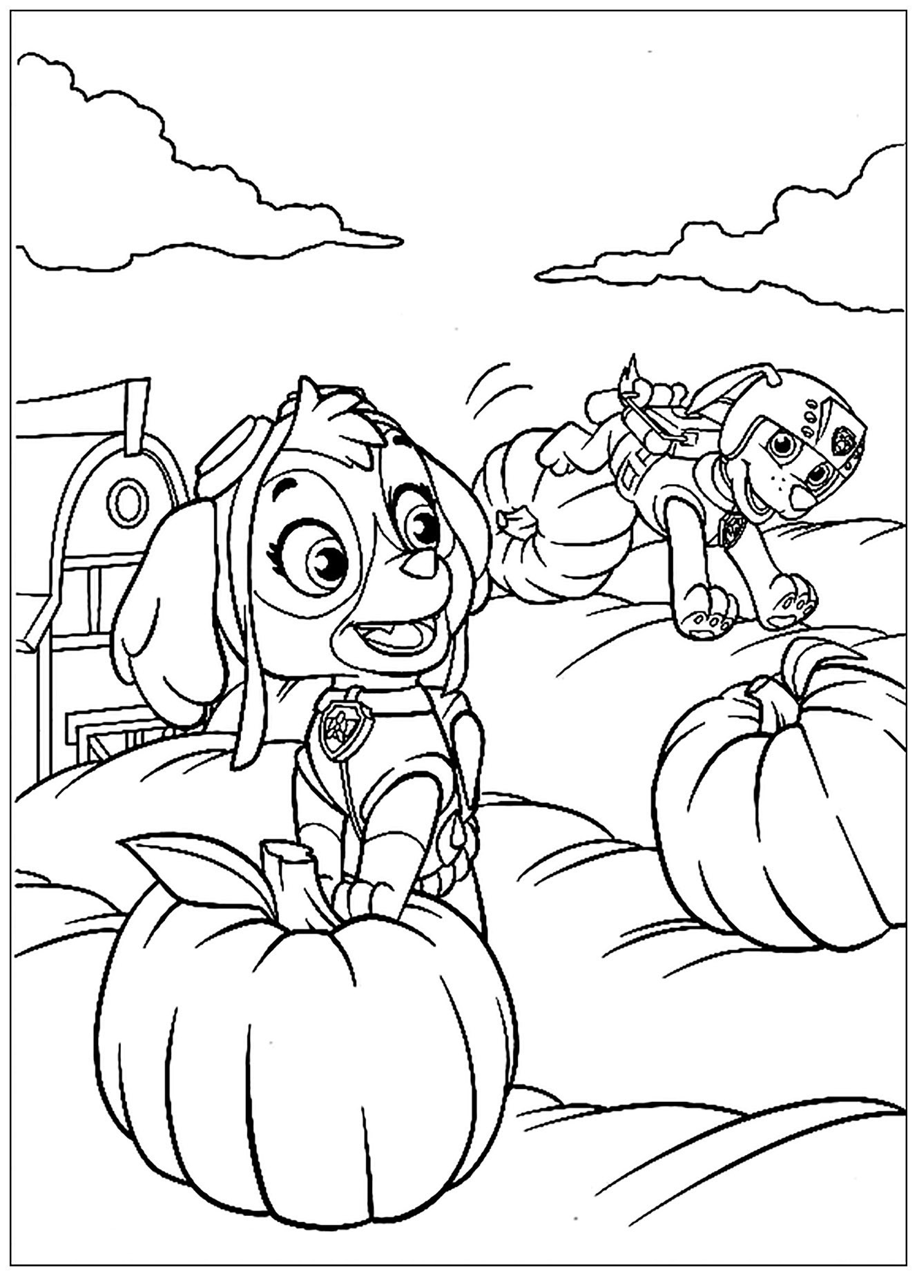 92 Paw Patrol Coloring Pages Printable 56