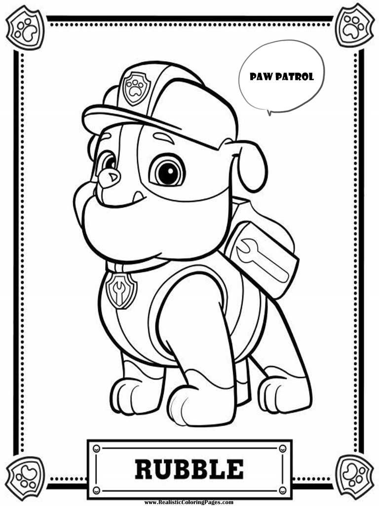 92 Paw Patrol Coloring Pages Printable 60