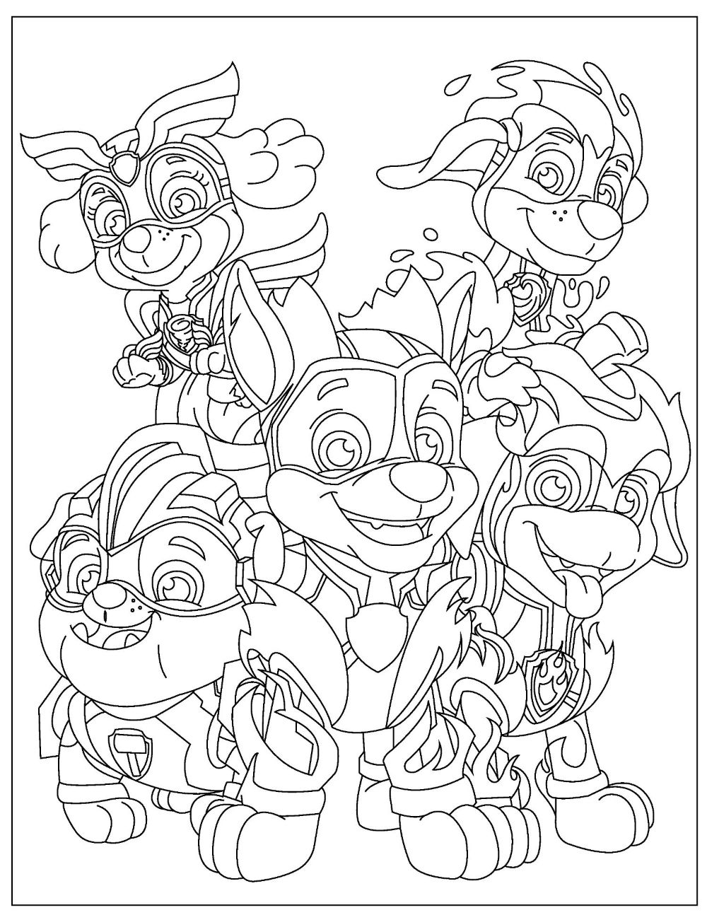 paw patrol coloring pages printable jpg