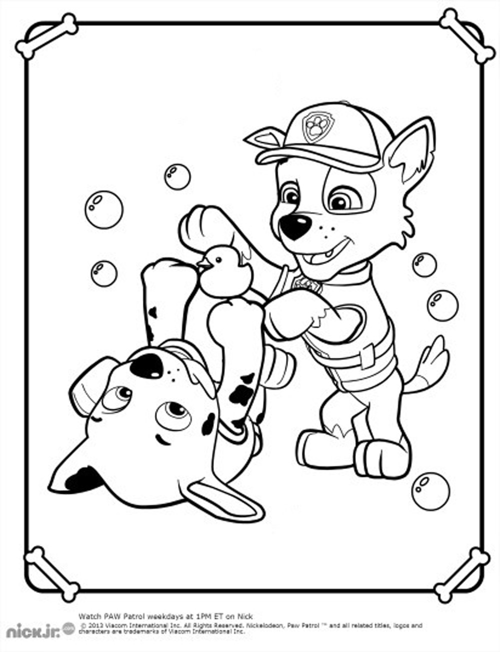 paw patrol coloring pages printable jpg