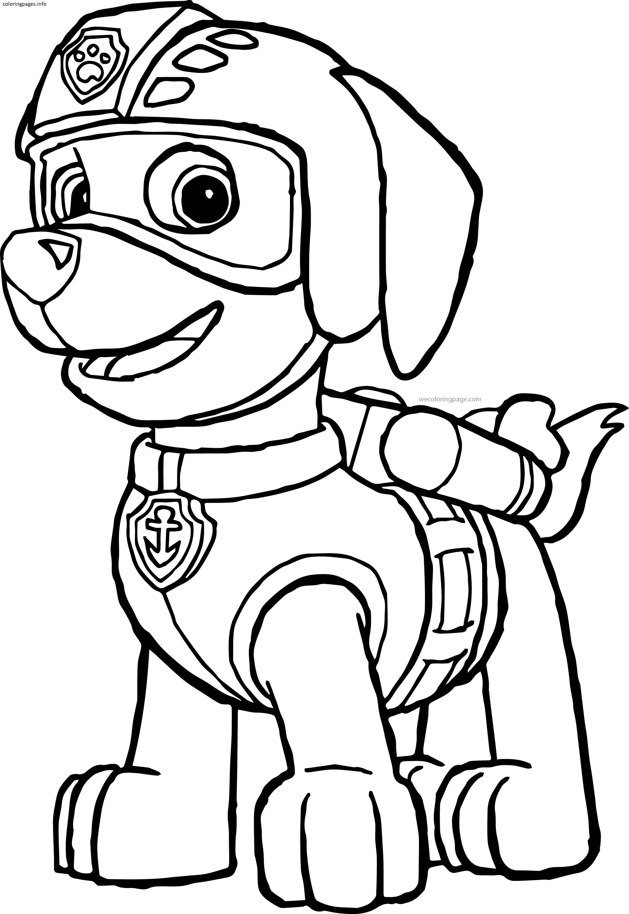 92 Paw Patrol Coloring Pages Printable 71