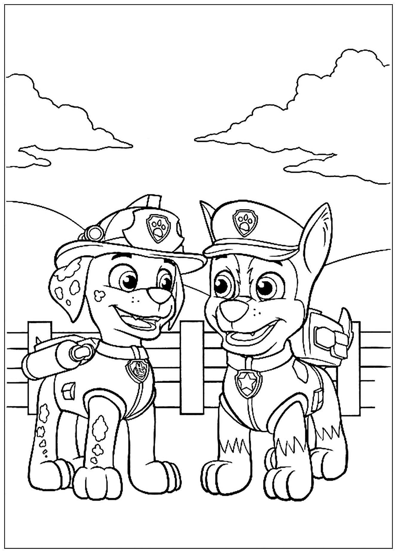 92 Paw Patrol Coloring Pages Printable 76