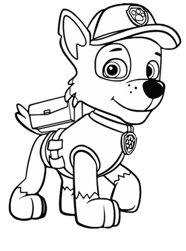 92 Paw Patrol Coloring Pages Printable 92