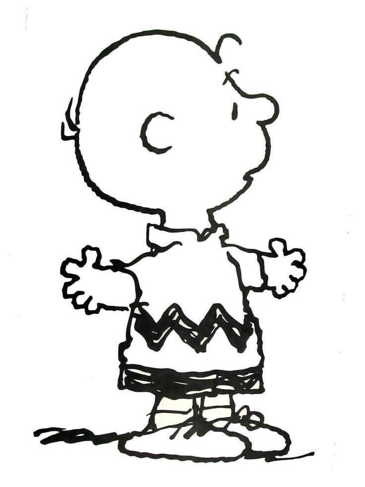 92 Printable Charlie Brown Coloring Pages 13