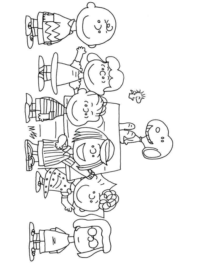 92 Printable Charlie Brown Coloring Pages 36